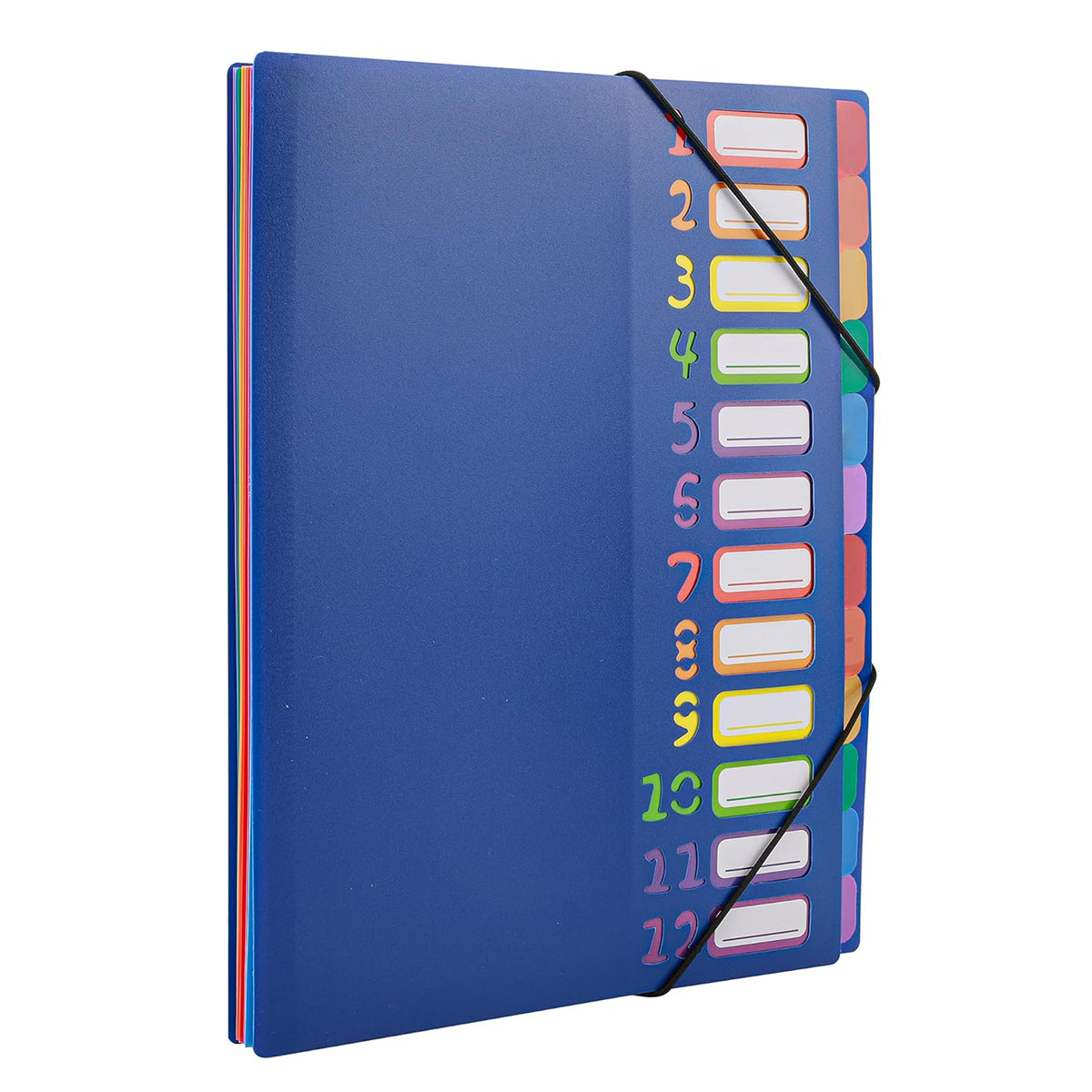 A4 Size Rainbow Tab Expanding  - Tab Divider A4 บทวิจารณ์และราคา