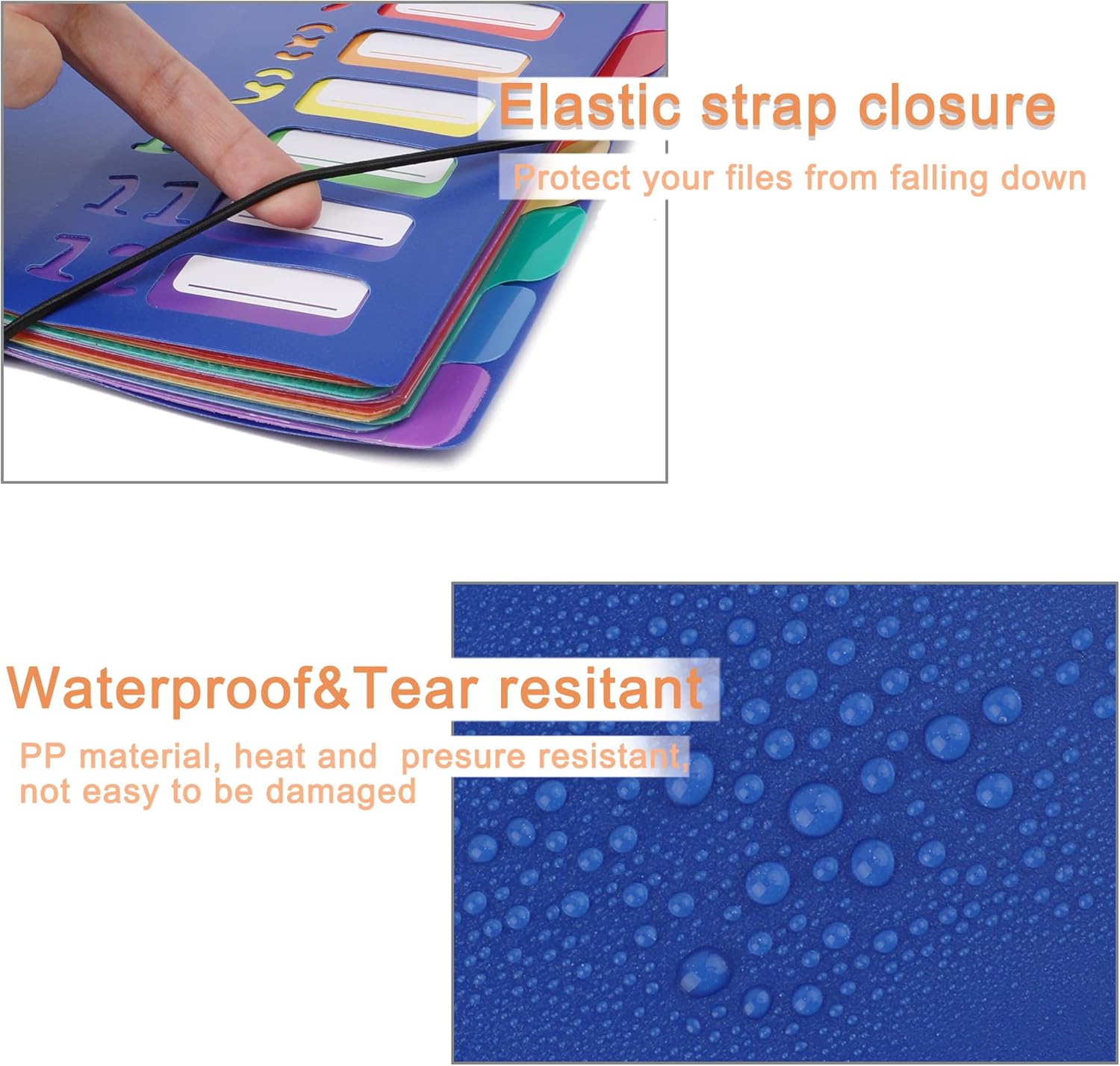 A4 Size Rainbow Tab Expanding  - Tab Divider A4 บทวิจารณ์และราคา