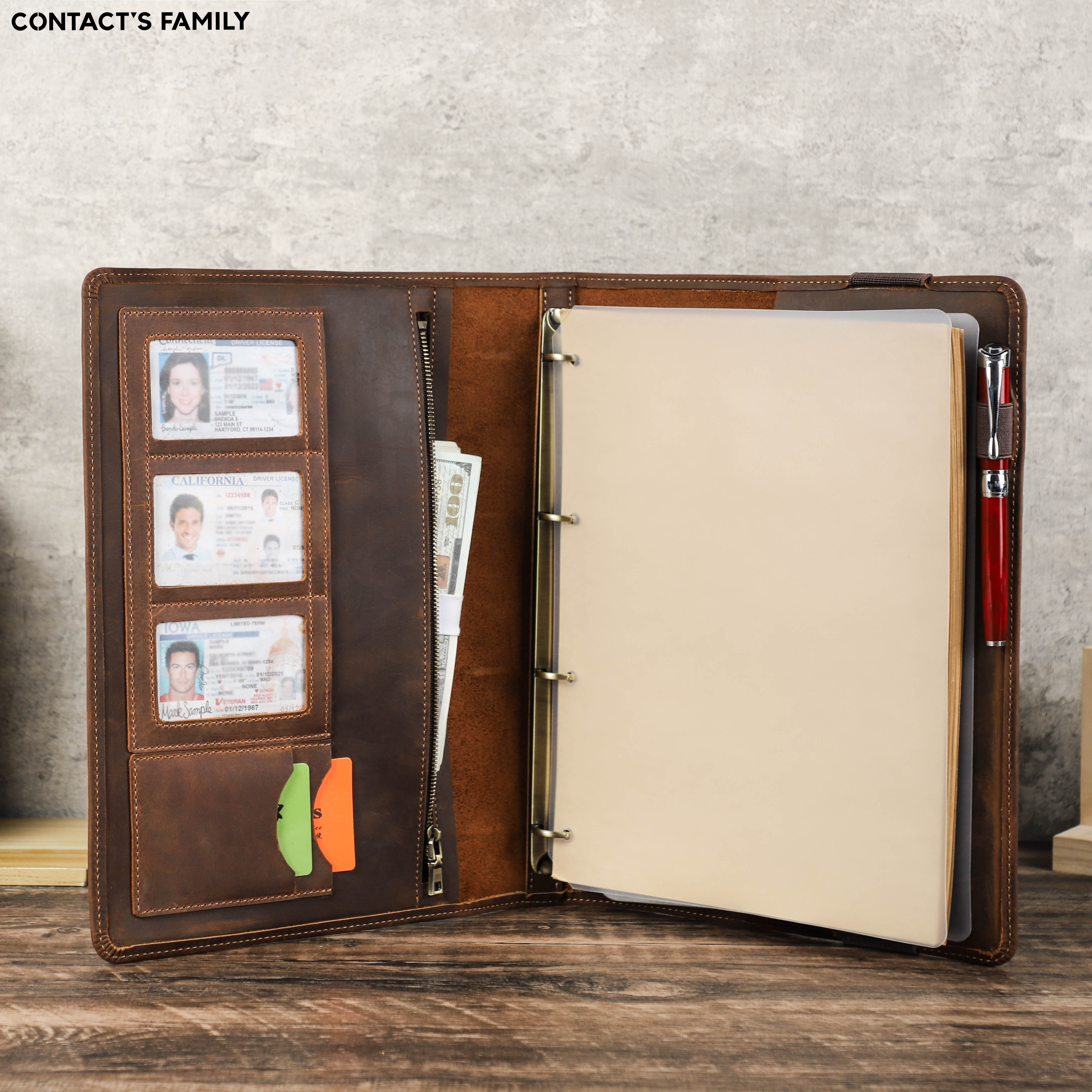 Luxury Retro Business A4 Noteb - Binder A4 Lever บทวิจารณ์และราคา