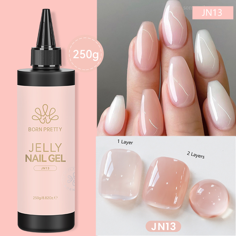 BORN PRETTY 250g Jelly Milky W - Gel Refill Pack บทวิจารณ์และราคา